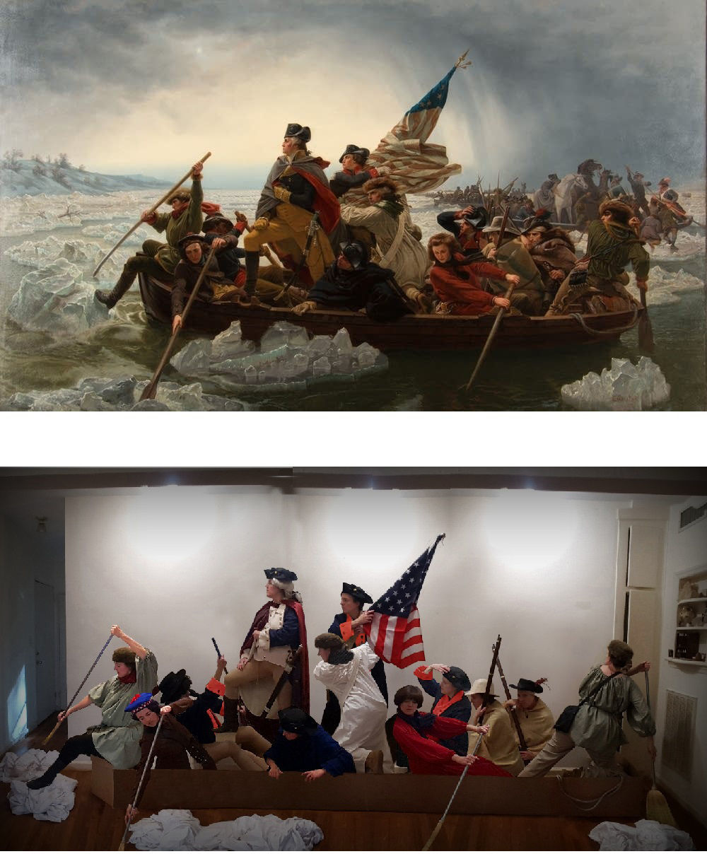 "Washington Crossing the Delaware"